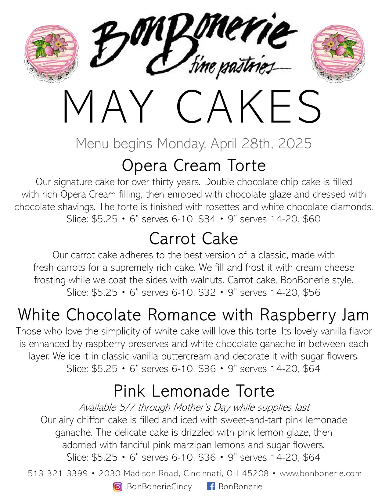 may menu